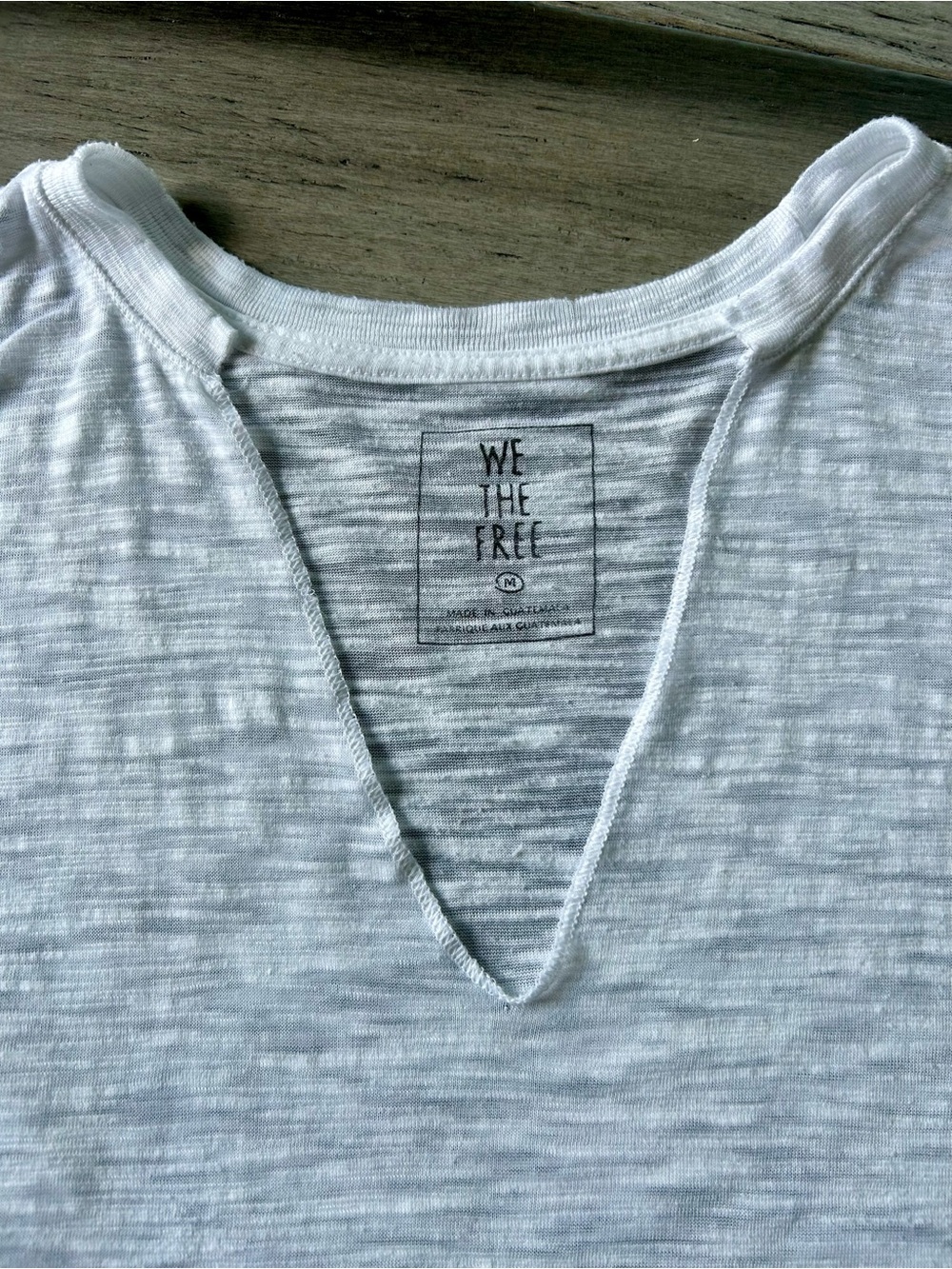 💸 5/20 We The Free Free People Oversized Slouchy Heathered T-Shirt - Picture 6 of 11